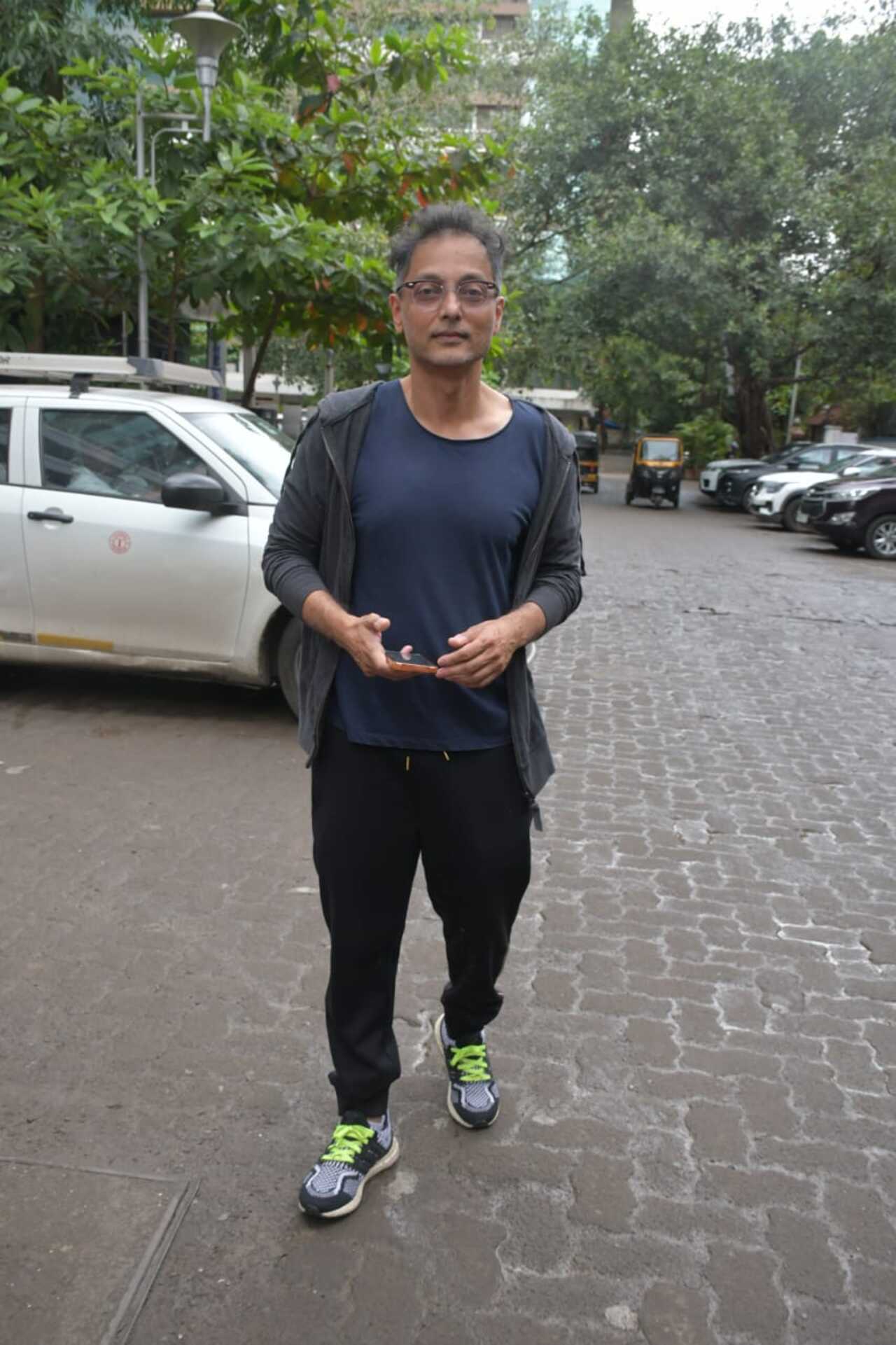 Sujoy Ghosh was clicked in the city